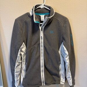 Helly Hansen Dark Gray and White Women's Utility Jacket